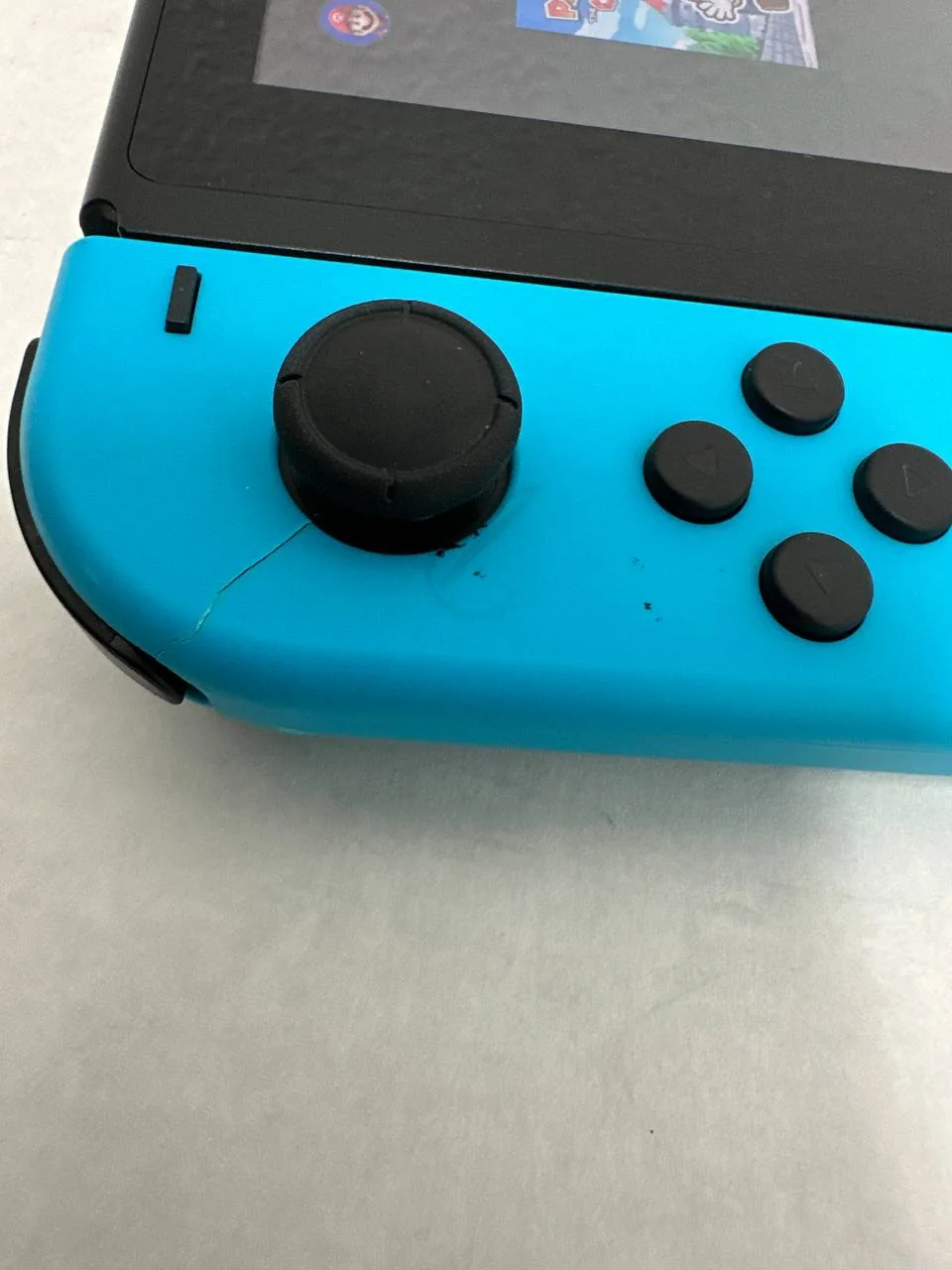 Nintendo Switch Console Bundle - Neon Blue/Red Joy-Con with OEM Dock & Accessories